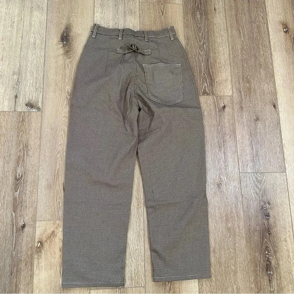 Sandrine Rose x Free People Houndstooth Button Trouser Dress Pant Size 24 NWT - Picture 12 of 12